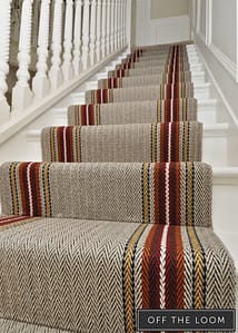 Off The Loom Annfield stair carpet.